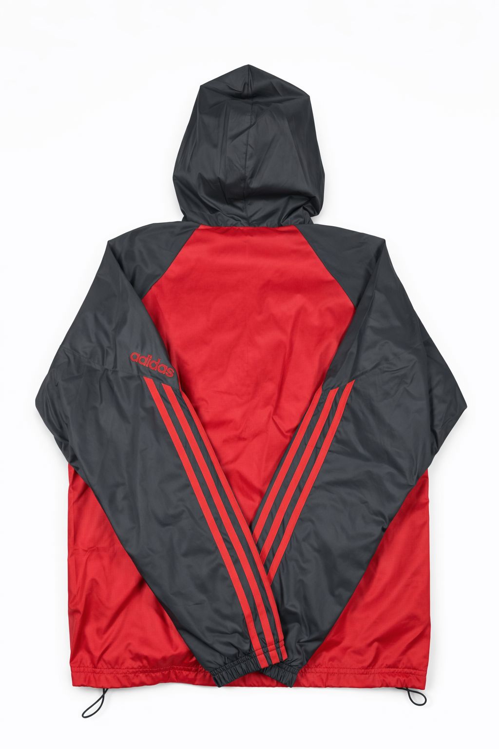 Adidas H13910 BLK WINDBREAKER schwarz rot