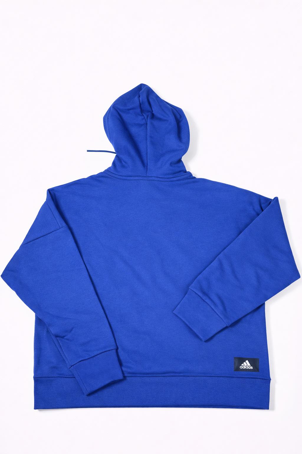 Adidas H32527 W FI 3 B Hoodie Kapuzenpullover Blau