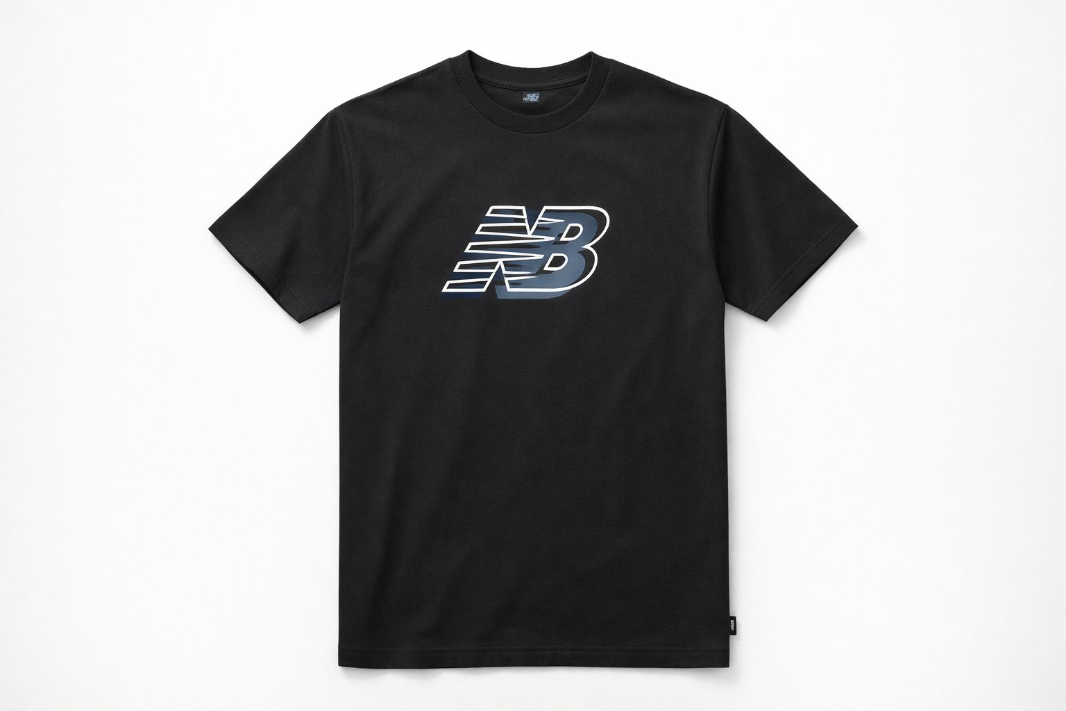 New Balance MT41526BK T-Shirt Schwarz