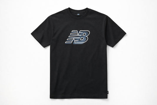 New Balance MT41526BK T-Shirt Schwarz